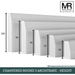 Chamfered Round 3 MDF Architrave-MR Mouldings Ltd