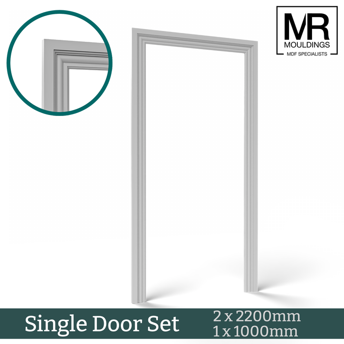 Edwardian 2 MDF Architrave-MR Mouldings Ltd