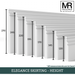 Elegance MDF Skirting Board-MR Mouldings Ltd