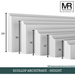 Scallop MDF Architrave-MR Mouldings Ltd