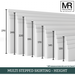 Multi Stepped MDF Skirting Board-MR Mouldings Ltd