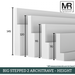Big Stepped 2 MDF Architrave-MR Mouldings Ltd