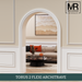 Torus 2 Flexible MDF Architrave Board-MR Mouldings Ltd