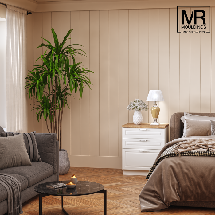 Butt and Bead MDF Cladding (PACKS)-MR Mouldings Ltd
