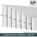 Lambs Tongue 2 MDF Skirting Board-MR Mouldings Ltd