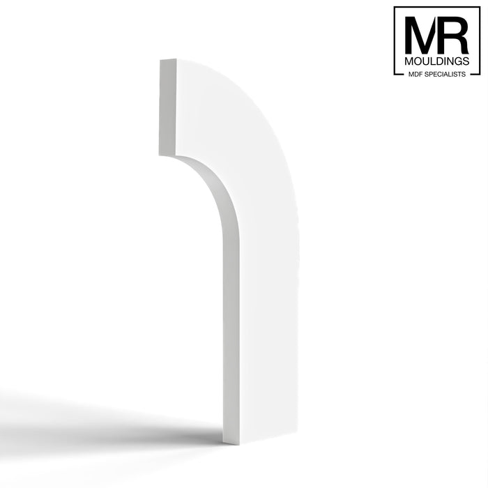 Square Edge Flexible MDF Architrave Board-MR Mouldings Ltd