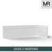 Ogee 2 MDF Skirting Board-MR Mouldings Ltd