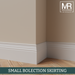 Mini Bolection MDF Flexible Skirting Board-MR Mouldings Ltd