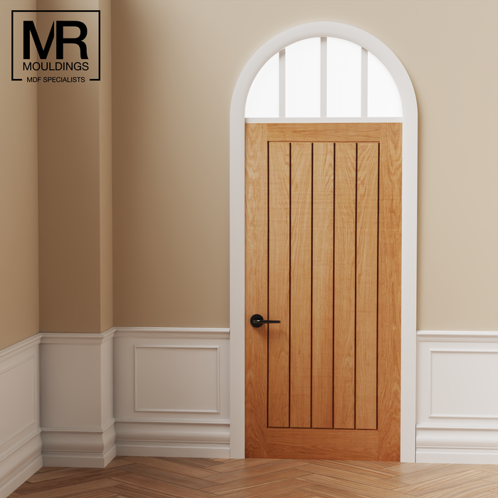 Chamfered 3 Flexible MDF Architrave Board-MR Mouldings Ltd