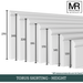 Torus MDF Flexible Skirting Board-MR Mouldings Ltd