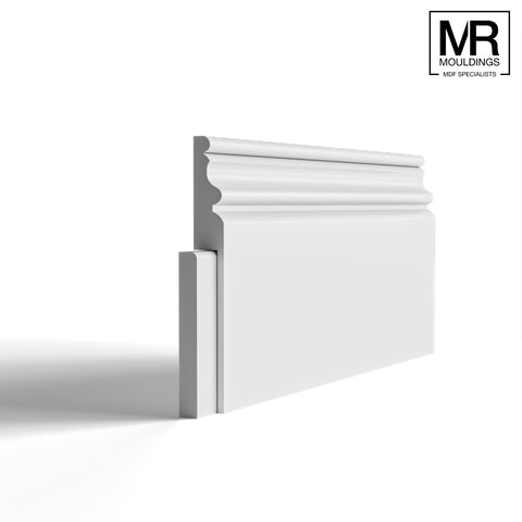 Elegance MDF Skirting Cover Board-MR Mouldings Ltd