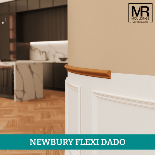 Newbury Flexible MDF Dado Mould-MR Mouldings Ltd