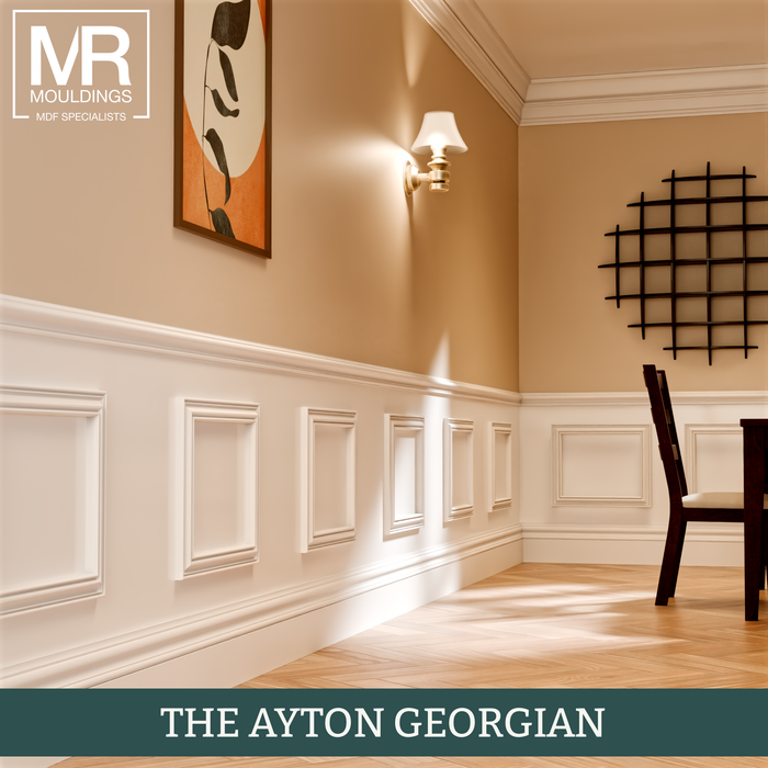 The Ayton Georgian Tulip Panel Mould-MR Mouldings Ltd