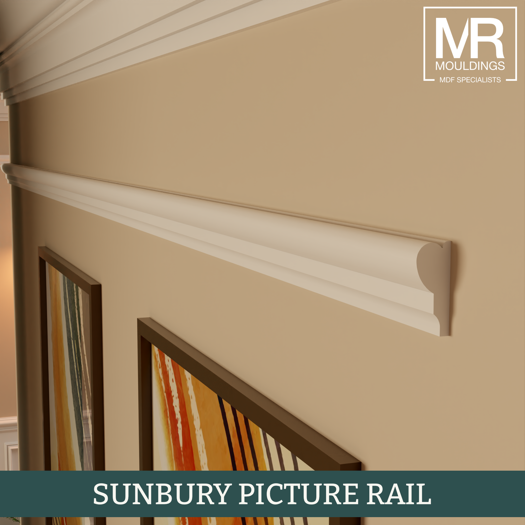 Regency FR MDF Picture Rail | Euroclass B Fire Rated
