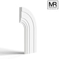 Big Stepped 1 Flexible MDF Architrave Board-MR Mouldings Ltd
