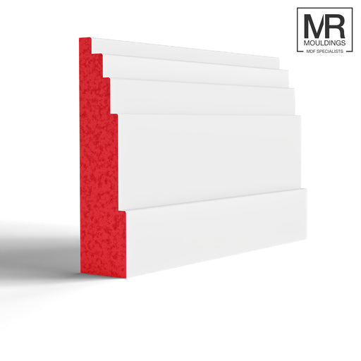 Big Stepped 1 Fire Rated MDF Architrave-MR Mouldings Ltd