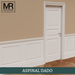 Aspinal MDF Dado Rail-MR Mouldings Ltd