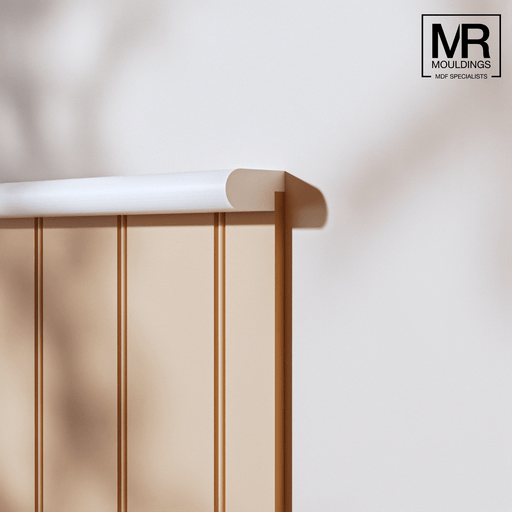 Bullnosed MDF Rebated Dado Trim-MR Mouldings Ltd