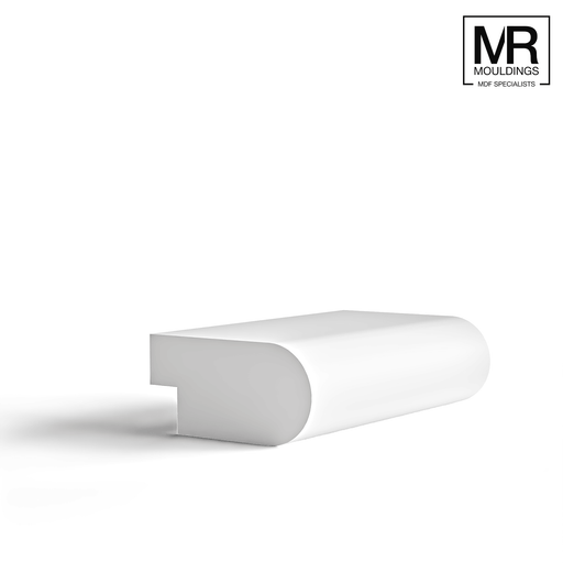 Bullnosed MDF Rebated Dado Trim-MR Mouldings Ltd