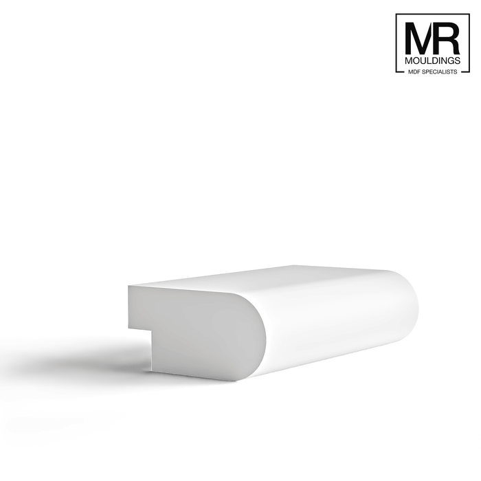 Bullnosed MDF Rebated Dado Trim-MR Mouldings Ltd