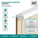 Bullnosed MDF Rebated Dado Trim-MR Mouldings Ltd