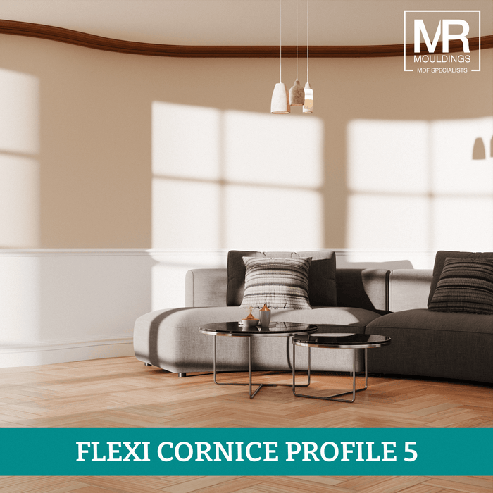 Chaigley Flexible MDF Cornice Coving-MR Mouldings Ltd