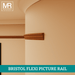 Victorian Flexible MDF Picture Rail Mould-MR Mouldings Ltd