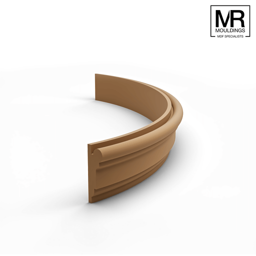 Victorian Flexible MDF Picture Rail Mould-MR Mouldings Ltd