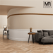 Victorian Flexible MDF Picture Rail Mould-MR Mouldings Ltd