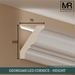 Georgian LED MDF Cornice Coving-MR Mouldings Ltd