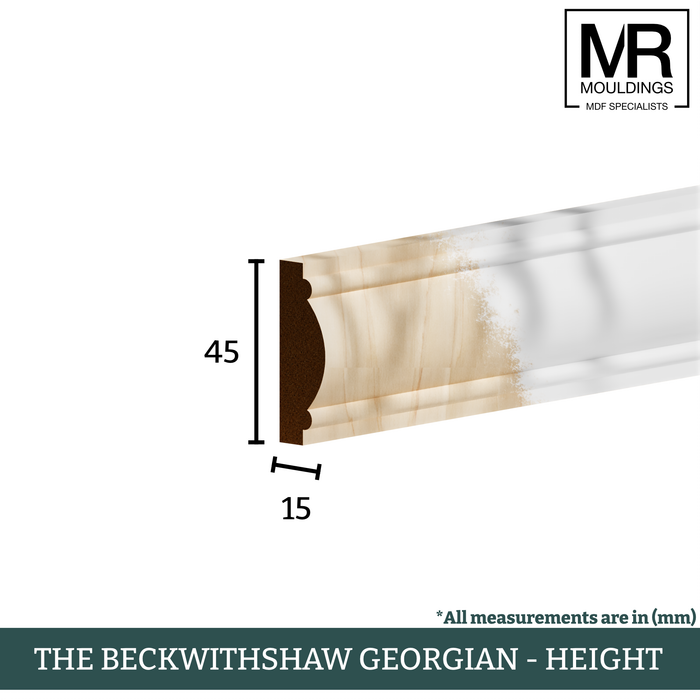 The Beckwithshaw Georgian Tulip Panel Mould-MR Mouldings Ltd