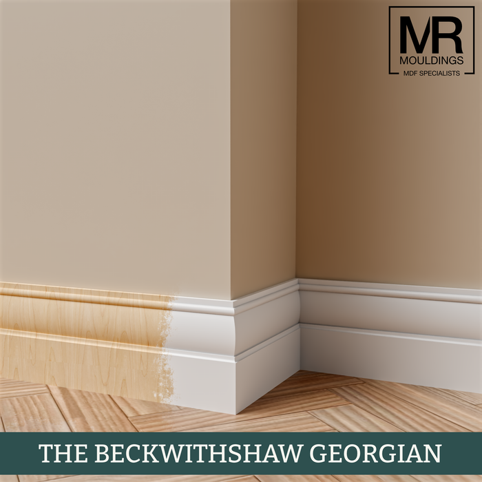 The Beckwithshaw Georgian Tulip Skirting Board-MR Mouldings Ltd