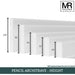 Pencil Round MDF Architrave-MR Mouldings Ltd