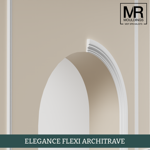 Elegance Flexible MDF Architrave Board-MR Mouldings Ltd