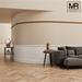 Bolection Flexible MDF Picture Rail Mould-MR Mouldings Ltd