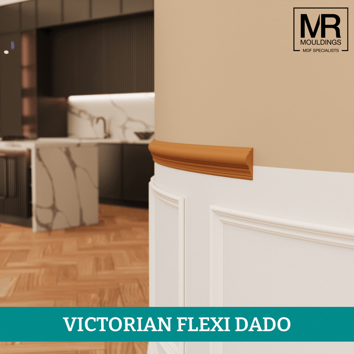 Victorian Flexible MDF Dado Mould-MR Mouldings Ltd