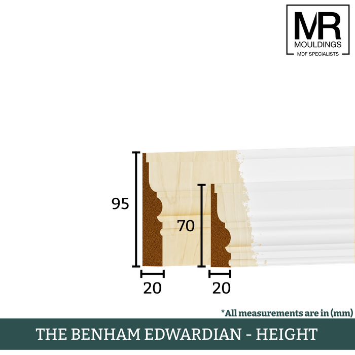 The Benham Edwardian Tulip Architrave-MR Mouldings Ltd