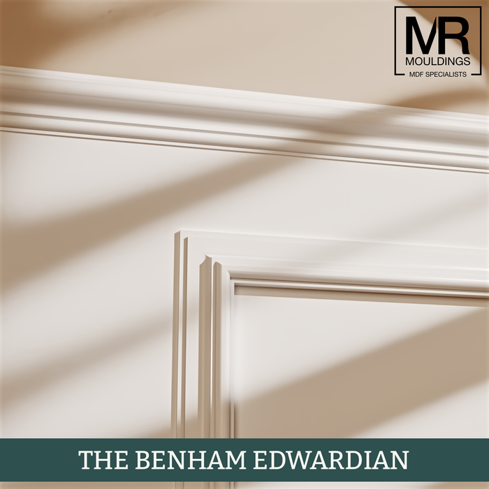 The Benham Edwardian Tulip Panel Mould-MR Mouldings Ltd
