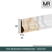 The Benham Edwardian Tulip Panel Mould-MR Mouldings Ltd