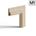 The Benham Edwardian Tulip Panel Mould-MR Mouldings Ltd