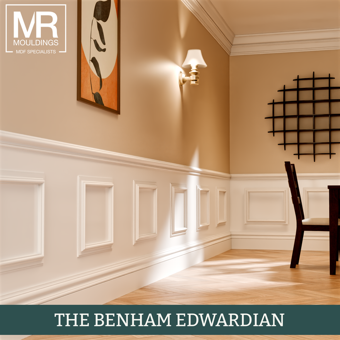 The Benham Edwardian Tulip Panel Mould-MR Mouldings Ltd