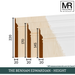 The Benham Edwardian Tulip Skirting Board-MR Mouldings Ltd