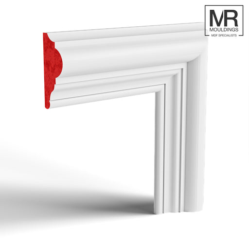 Victorian Fire Rated MDF Panel Mould-MR Mouldings Ltd