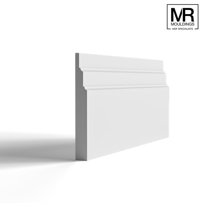 Stepped 3 MDF Skirting Board