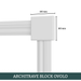 Ovolo MDF Architrave Block-MR Mouldings Ltd
