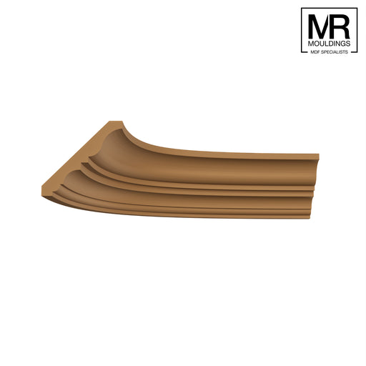 Large Georgian Flexible MDF Cornice Coving-MR Mouldings Ltd