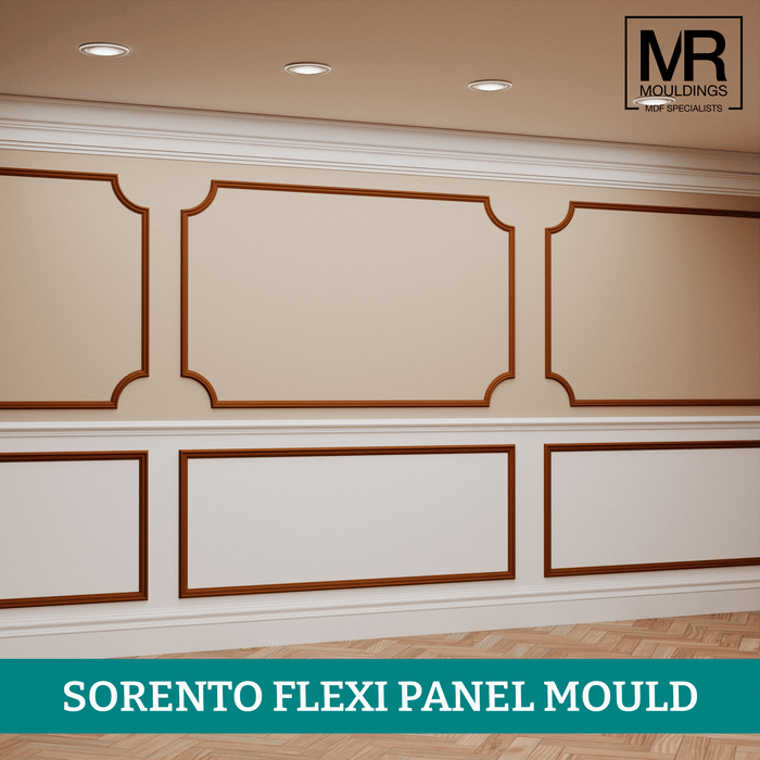 Sorento Flexible MDF Panel Mould-MR Mouldings Ltd