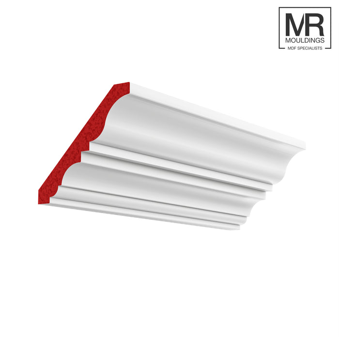 Large Georgian Fire Rated MDF Cornice Coving-MR Mouldings Ltd