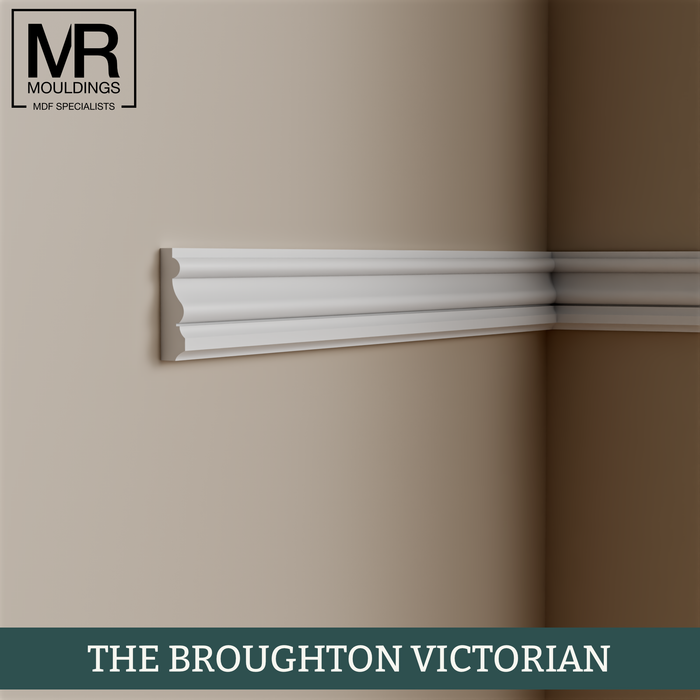 The Broughton Victorian Tulip Dado Rail-MR Mouldings Ltd