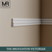 The Broughton Victorian Tulip Dado Rail-MR Mouldings Ltd